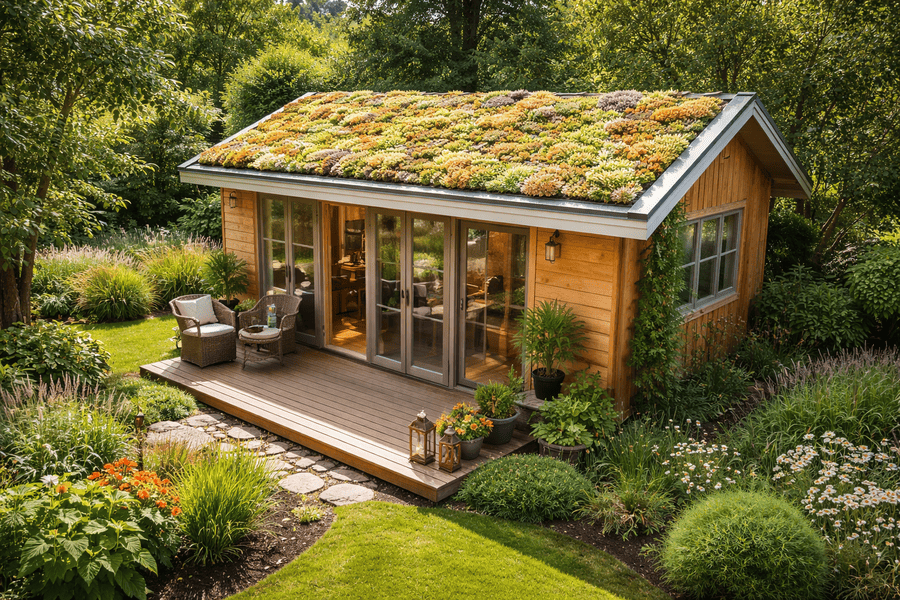 sedumdak voor je tiny house